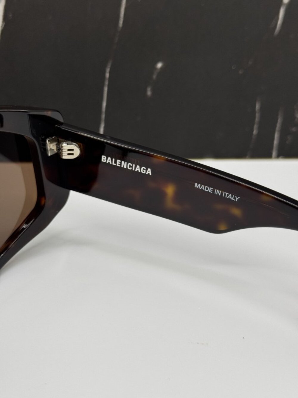 NEW BALENCIAGA BB0302S 002 HAVANA WOMEN SUNGLASSES BALENCIAGA EYEWEAR - Picture 10 of 11